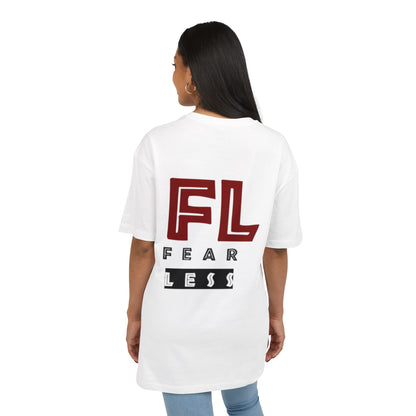 Fearless Unisex Heavy Oversize Tee - Empowering Statement Shirt