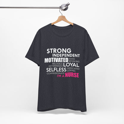 Strong Independent Motivated Loyal Selfless Unisex Tee
