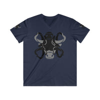 Men's Fitted V-Neck Short Sleeve Tee