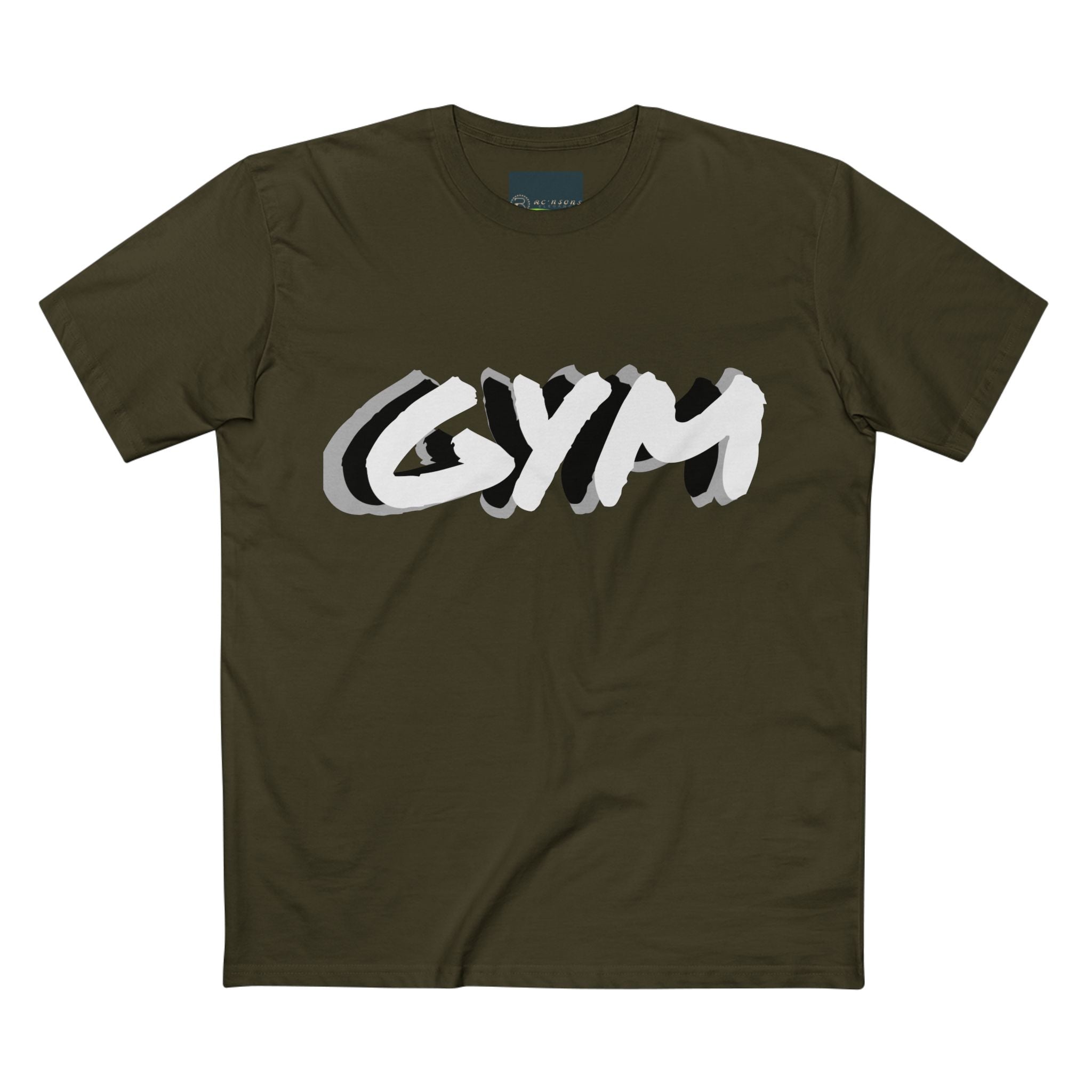 Gym Motivational Adult Staple Tee - Comfortable Workout Shirt
