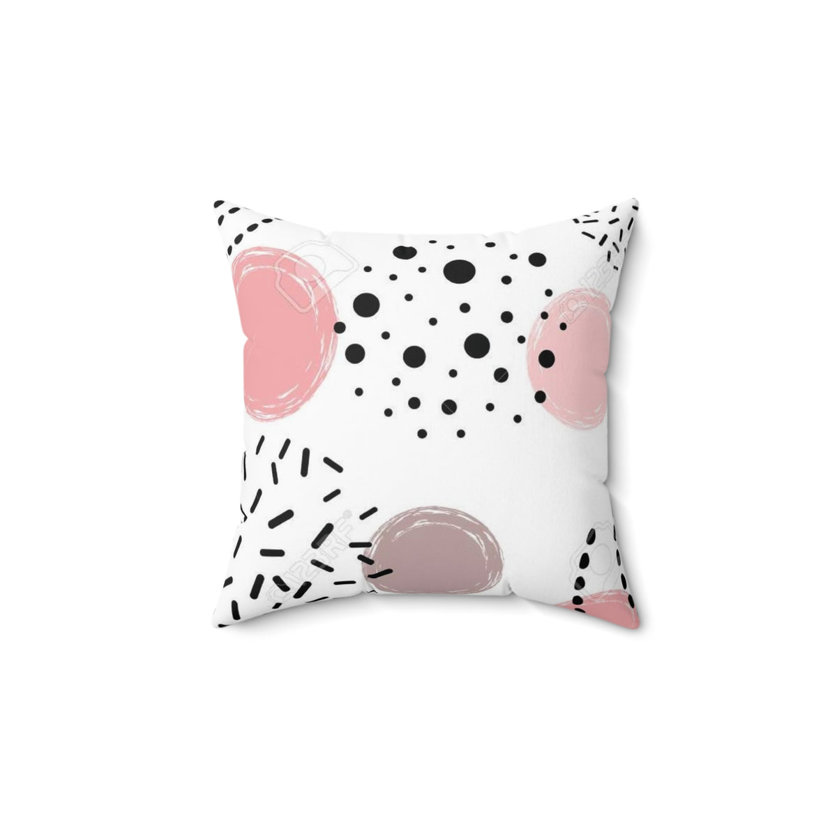 Spun Polyester Square Pillow
