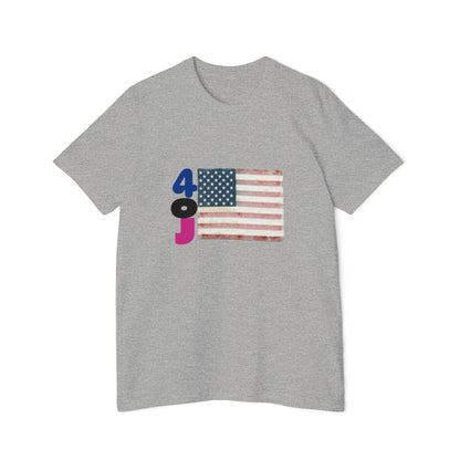 USA Flag Short-Sleeve T-Shirt, Patriotic Tee for Independence Day, Casual Wear, Gift for Veterans, Summer Style Printify