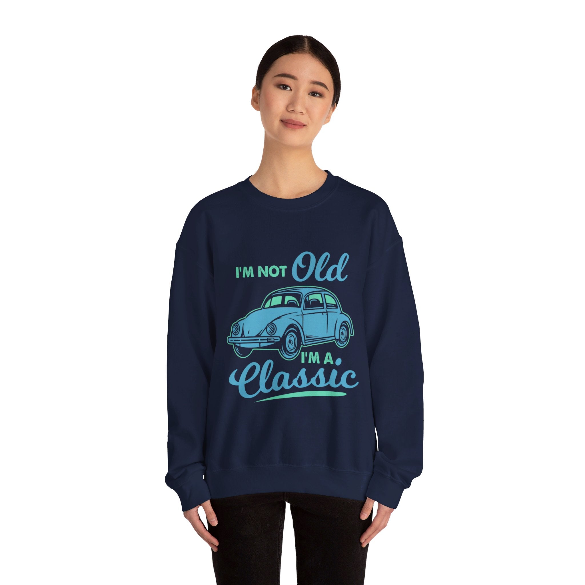 Je ne suis pas vieux, je suis un sweat-shirt unisexe classique 