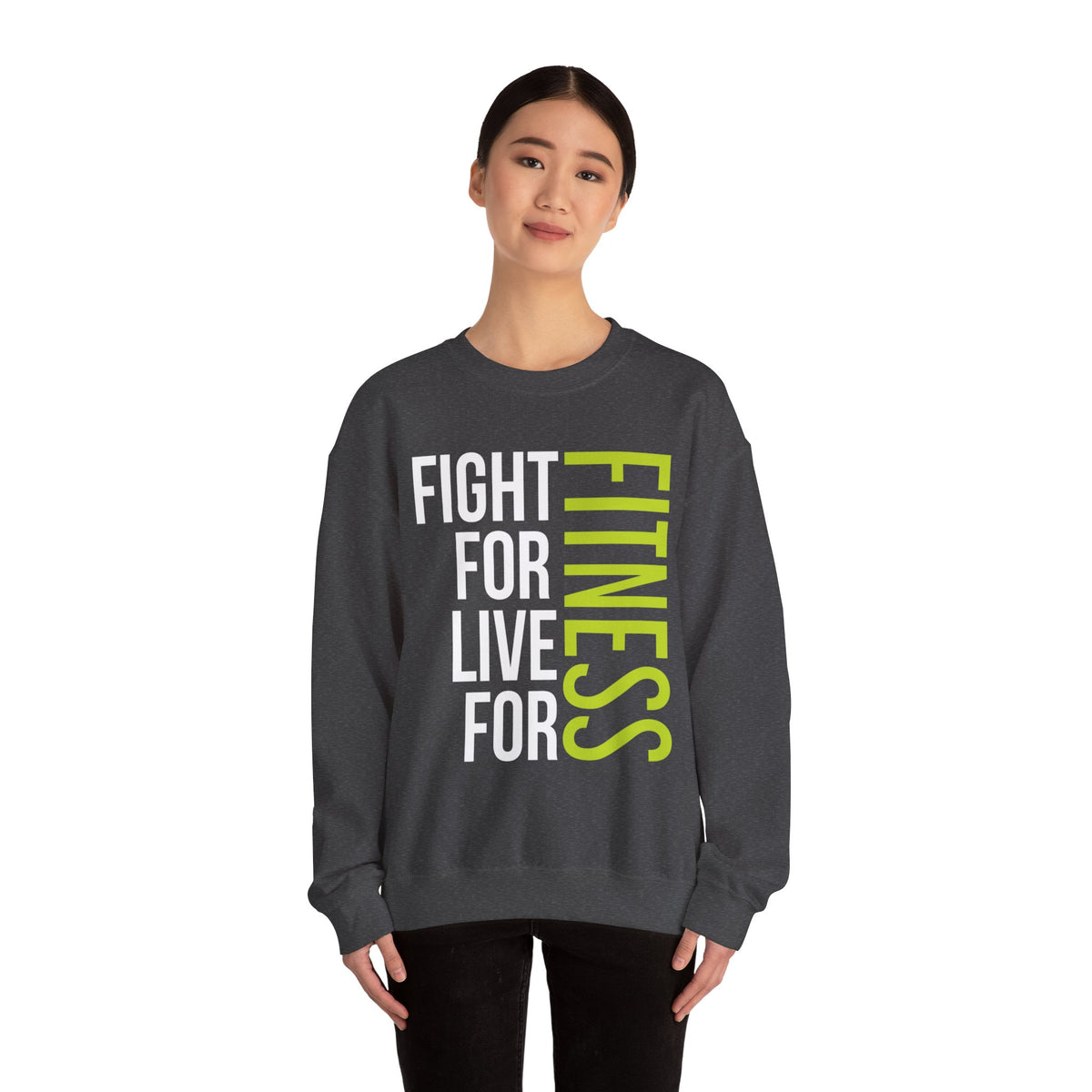 Fight For Live For Fitness Sweat-shirt unisexe 