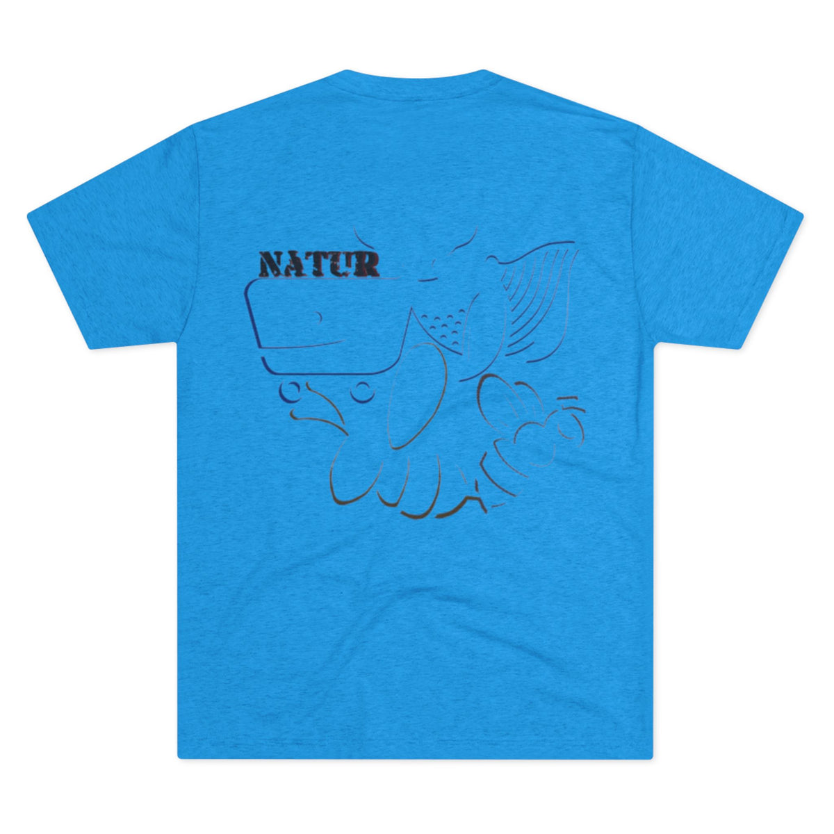 Nature Inspired Tee - Unisex Tri-Blend Crew Tee