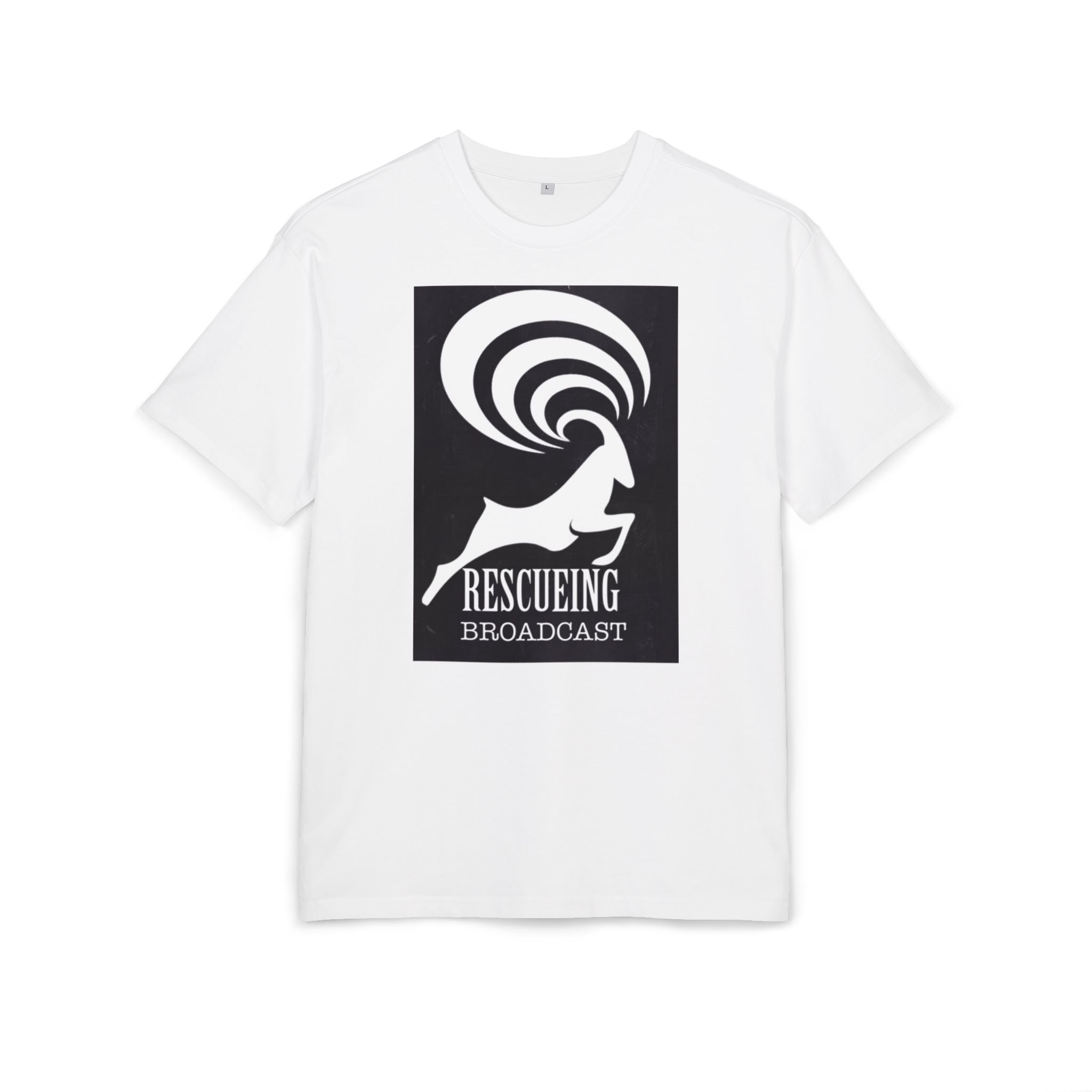 Oversize Tee - Rescuing Broadcast Bold