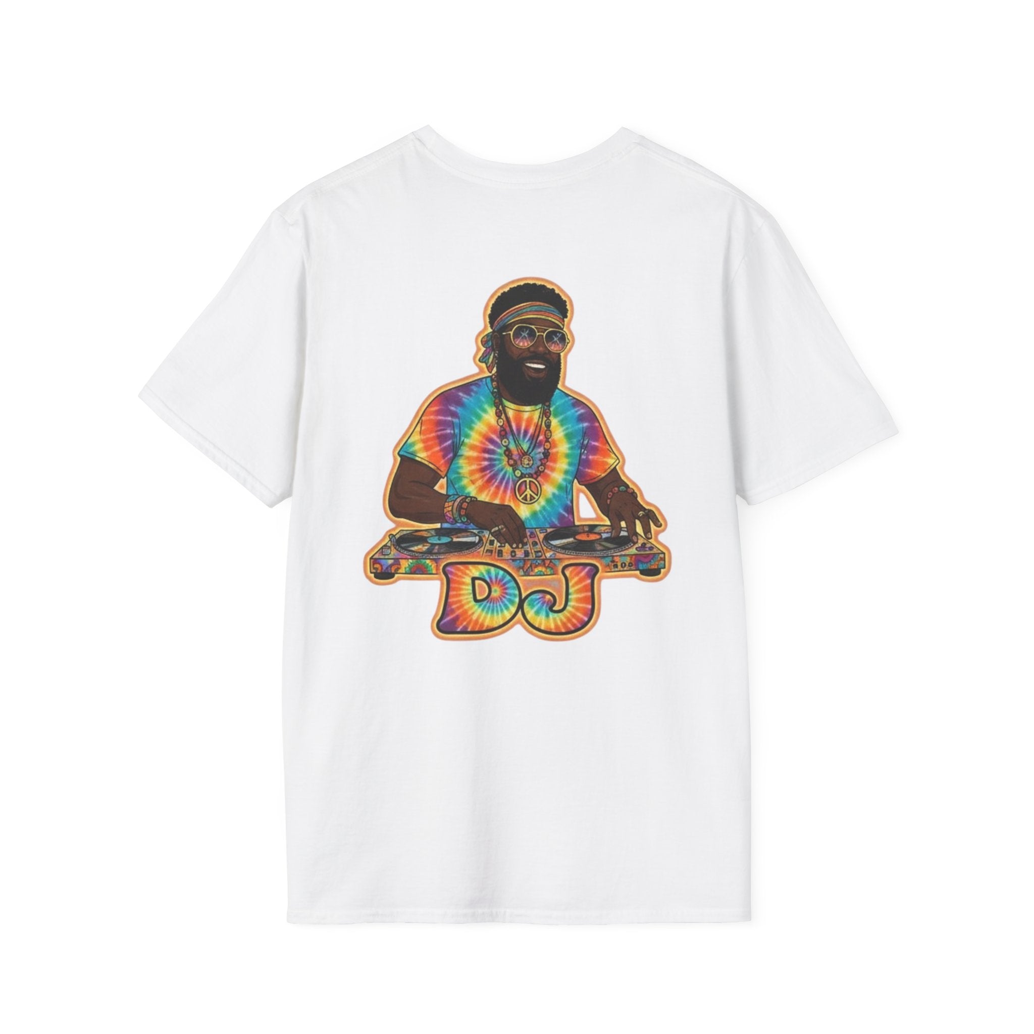 Unisex T-Shirt DJ Tie Dye Shirt Printify