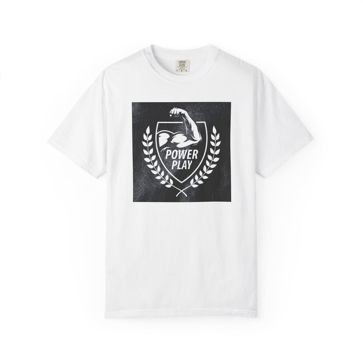 Power Play Unisex Garment-Dyed T-Shirt - Gym Motivation Apparel