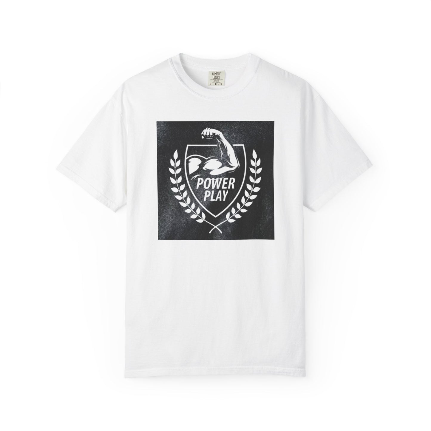 Power Play Unisex Garment-Dyed T-Shirt - Gym Motivation Apparel