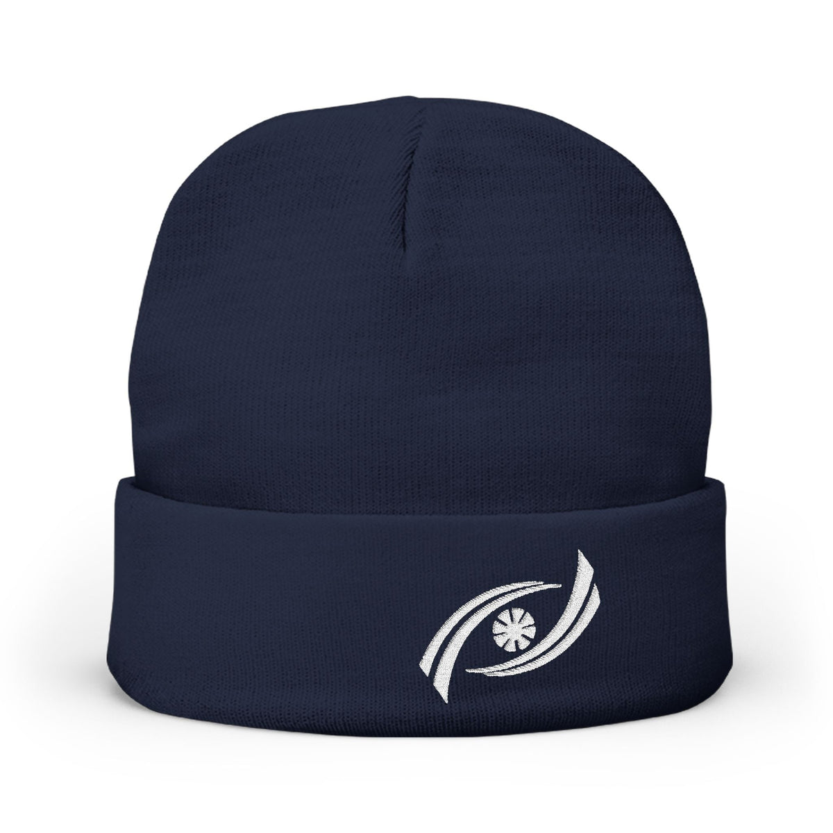 Cozy Embroidered Knit Beanie, Winter Hat, Gift for Him, Gift for Her, Fashion Accessory, Cold Weather Gear, Unique Beanie Printify