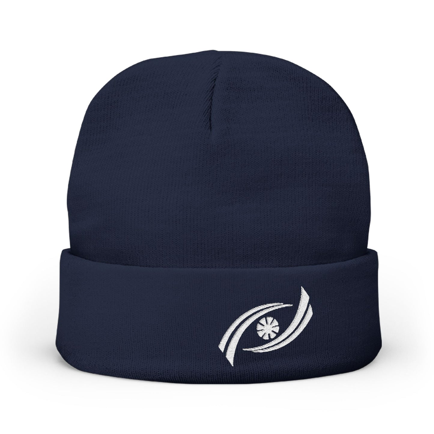 Cozy Embroidered Knit Beanie, Winter Hat, Gift for Him, Gift for Her, Fashion Accessory, Cold Weather Gear, Unique Beanie Printify