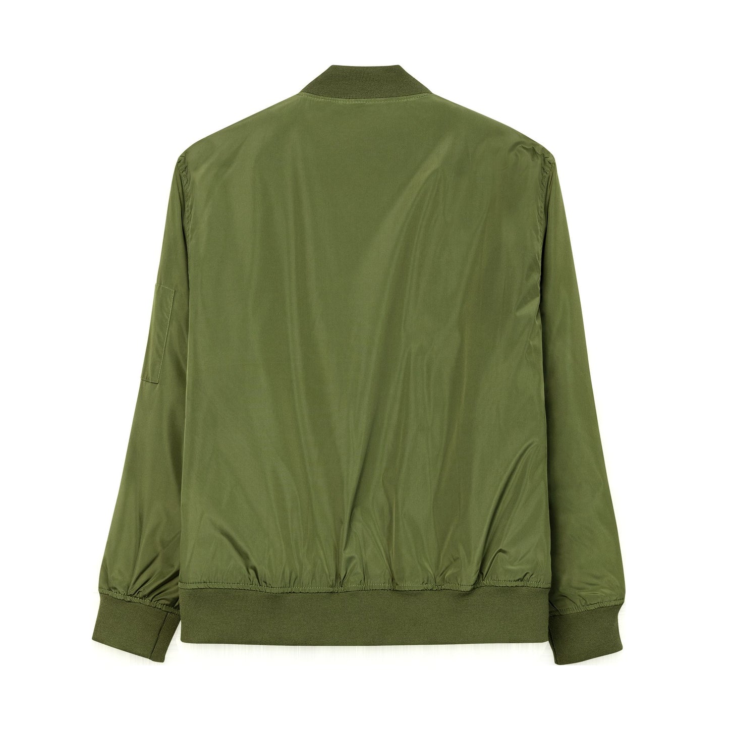 Eco-Friendly Embroidered Bomber Jacket - Stylish and Sustainable Outerwear