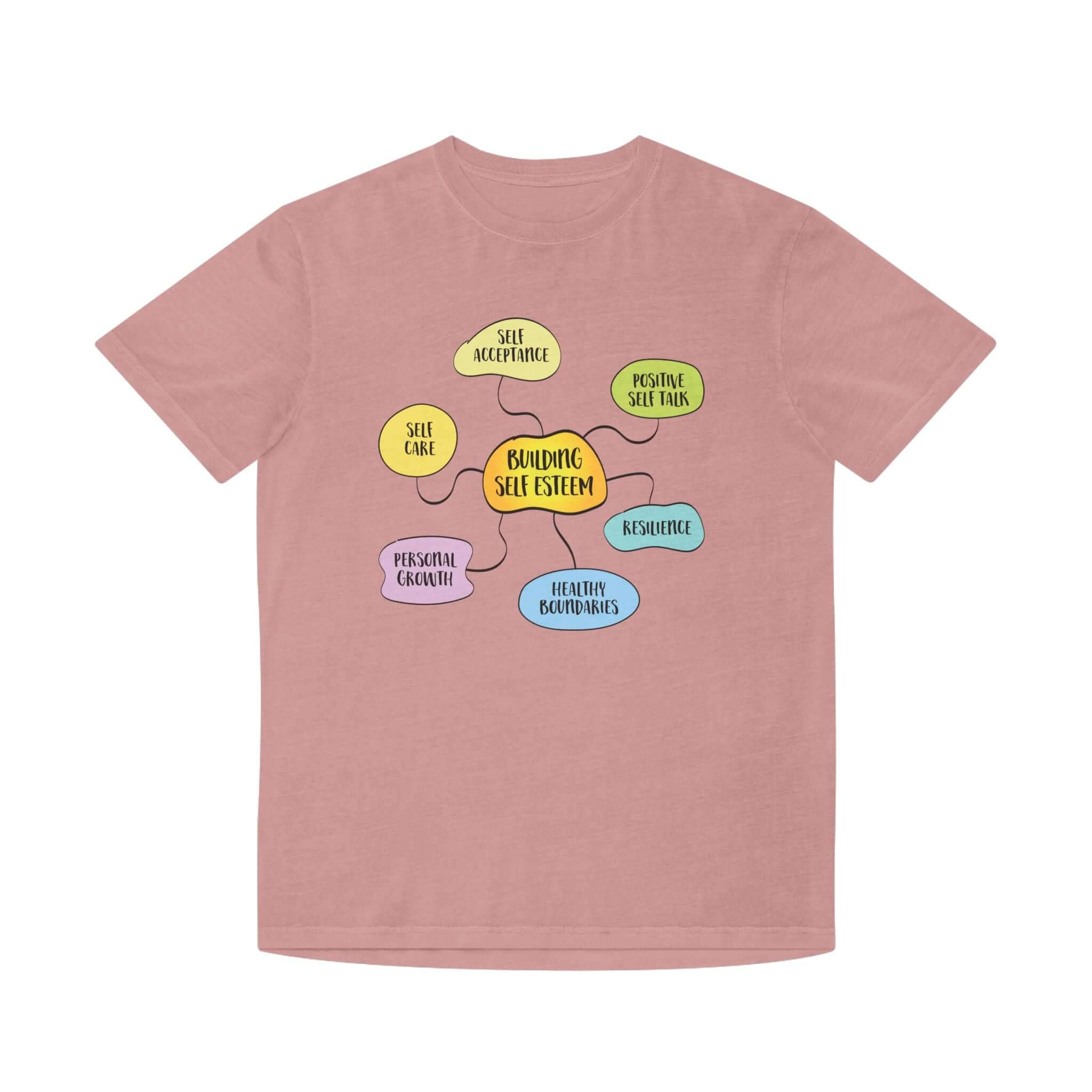 Faded Shirt - Building Self-Esteem Graphic Tee