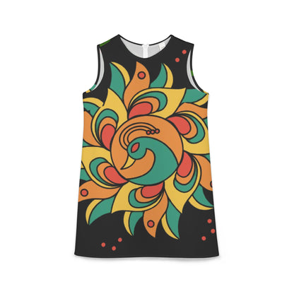 RC'nSONS A-line Sleeveless Zipper Dress (AOP)