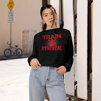 Cropped Pullover - Train Ethereal Design
