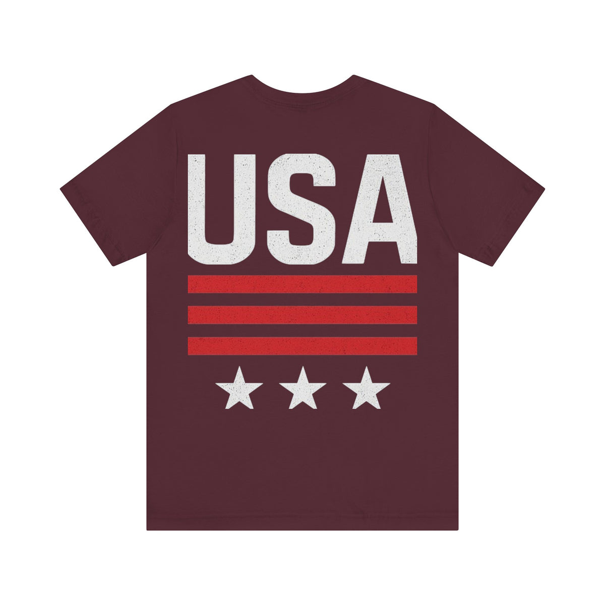 Patriotic USA Tee, Unisex Short Sleeve T-Shirt, July 4th Celebration Shirt, American Pride Apparel, Casual Summer Wear, Gift for Patriot
