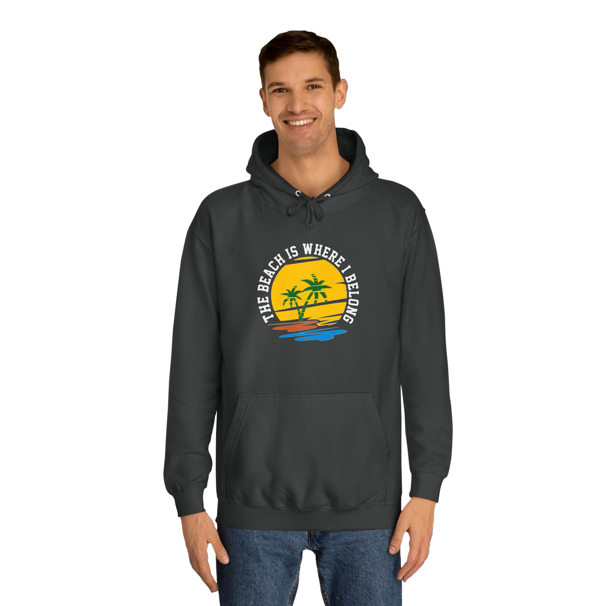 The Beach Is Where I Belong Unisex Hoodie
