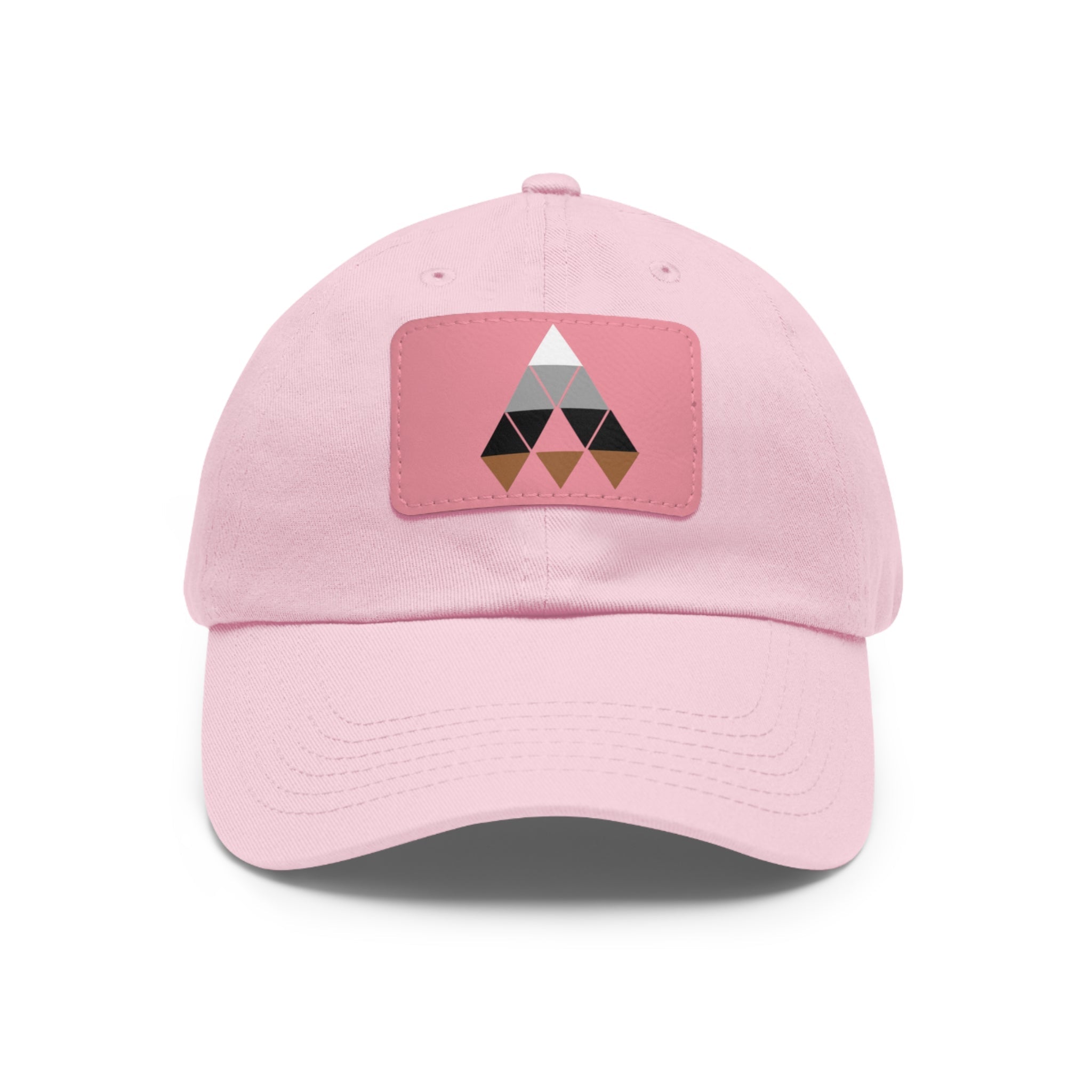 Stylish Dad Hat with Leather Patch - Adjustable Cap for Outdoor Adventures, Gift for Dad, Summer Fashion, Casual Look, Unique Accessory Printify