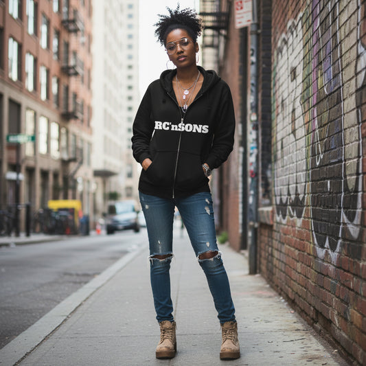 Unisex Heavy Blend™ Full Zip Hooded Sweatshirt - RC'nSONS, Cozy Jacket, Casual Hoodie, Father's Day Gift, Family Apparel Printify