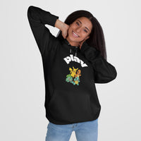Playful Hooded Sweatshirt, Fun Hoodie for Boys and Girls, Gaming Gift, Birthday Present, Cozy Casual Wear Printify