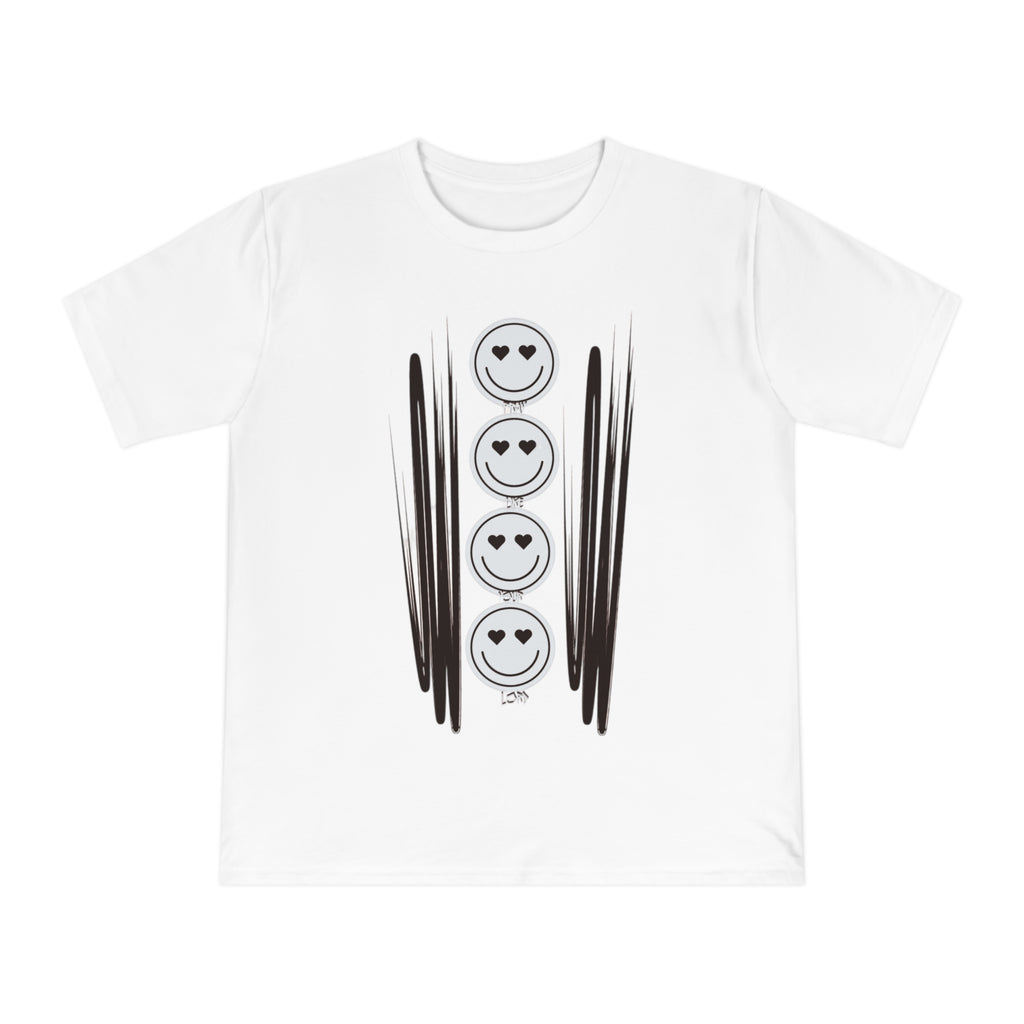 RCNSONS Unisex Classic Jersey Smileys T-shirt