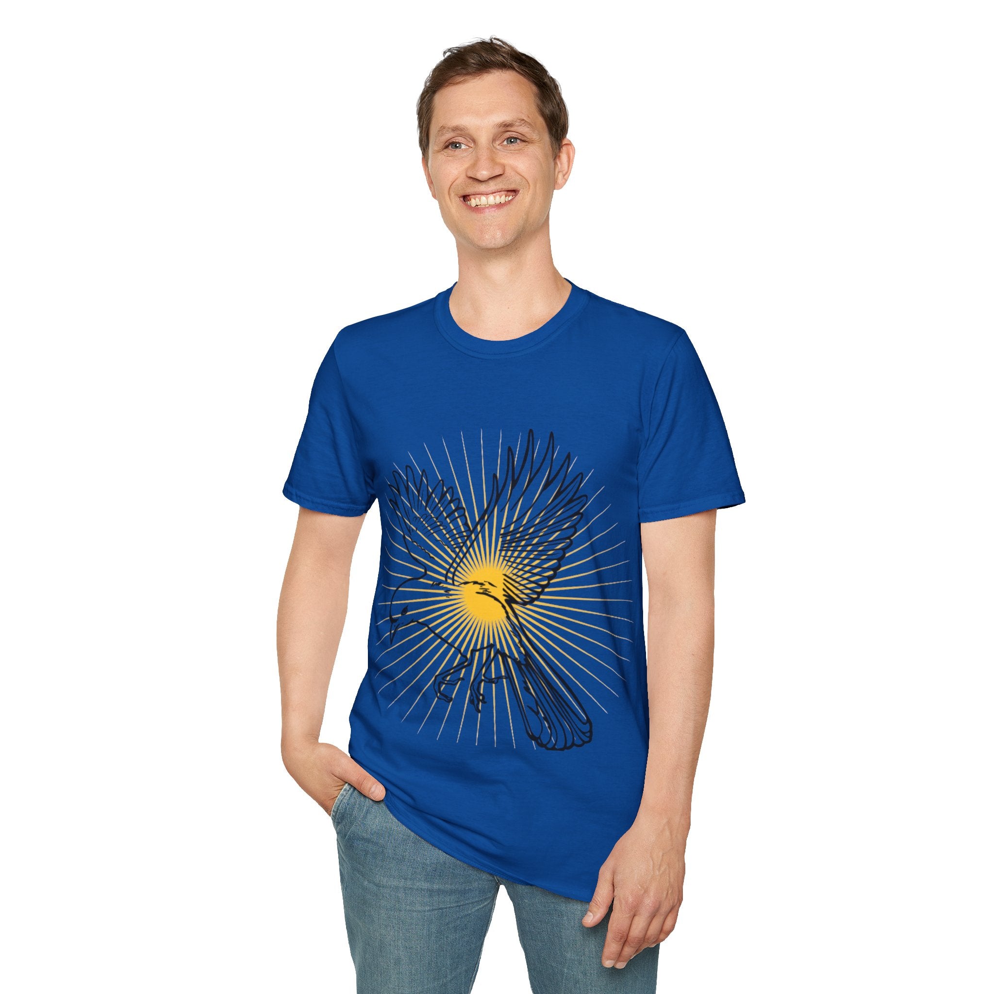RC'nSONS Unisex Splash Eagle T-Shirt