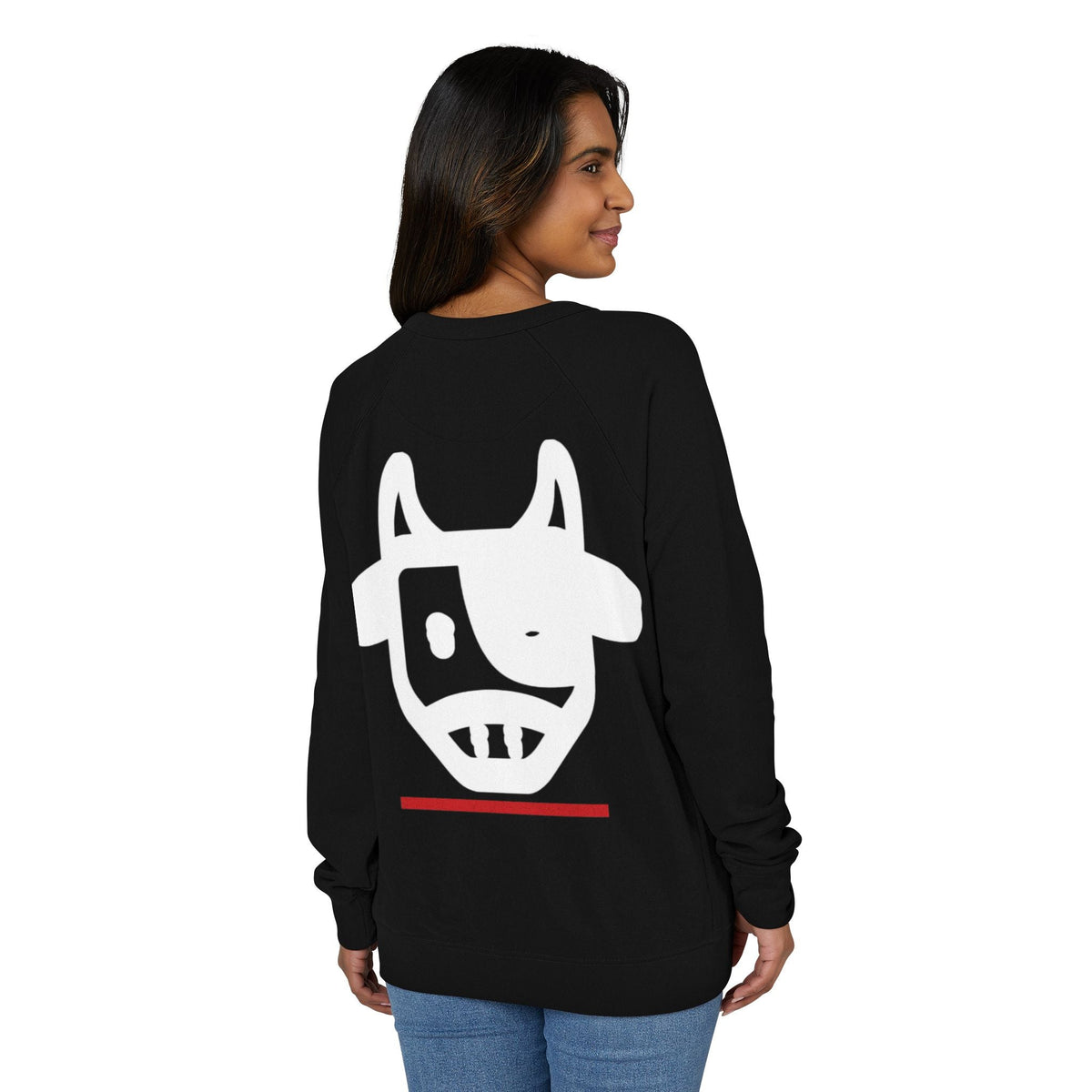 Raglan Crewneck Sweatshirt - Elegante Design Printify