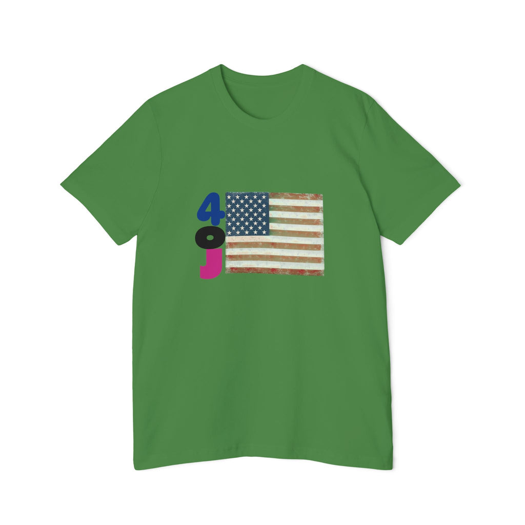 USA Flag Short-Sleeve T-Shirt, Patriotic Tee for Independence Day, Casual Wear, Gift for Veterans, Summer Style Printify
