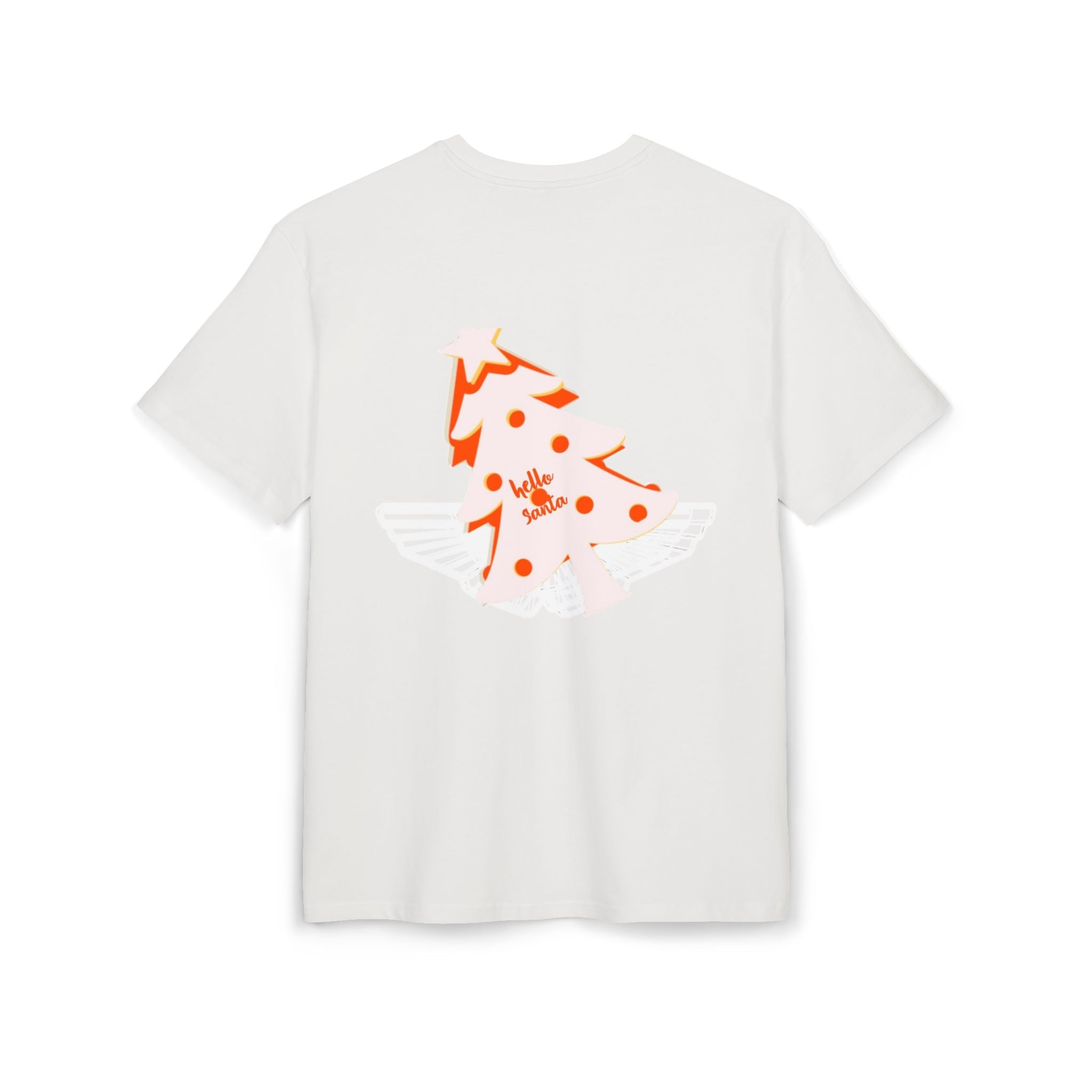 Christmas Oversize Tee - hello Santa Printify