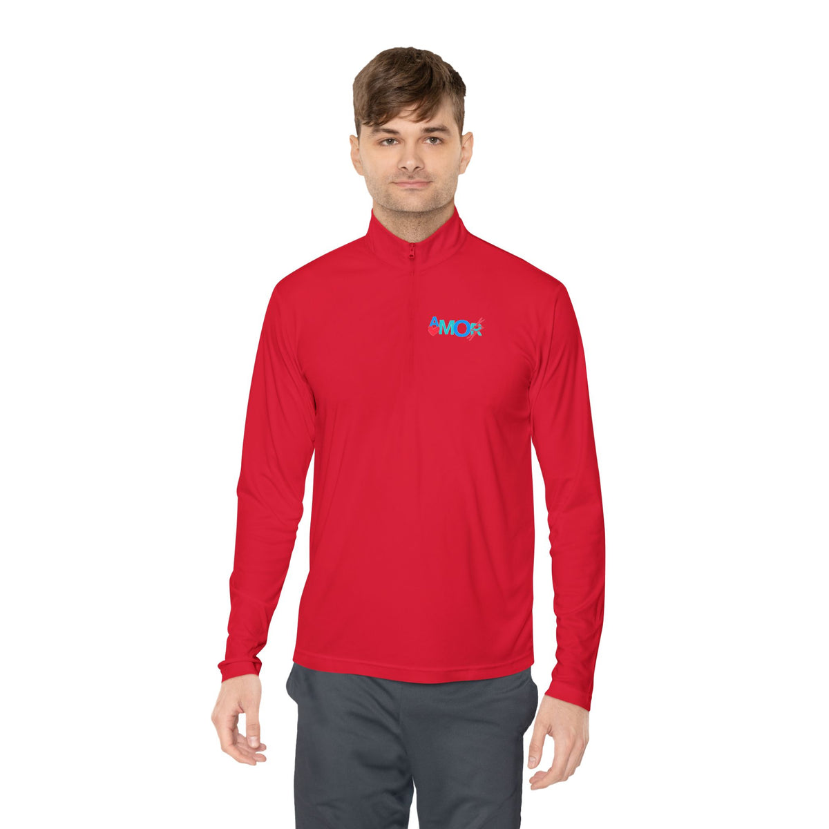 Quarter-Zip Pullover AMORX Design