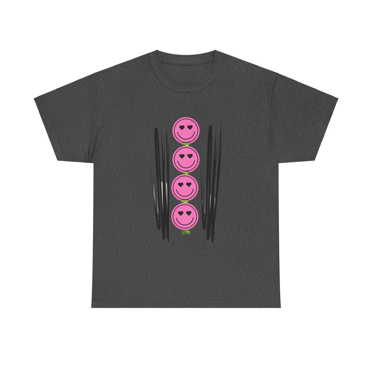RCNSONS Unisex Heavy Cotton Smileys Tee