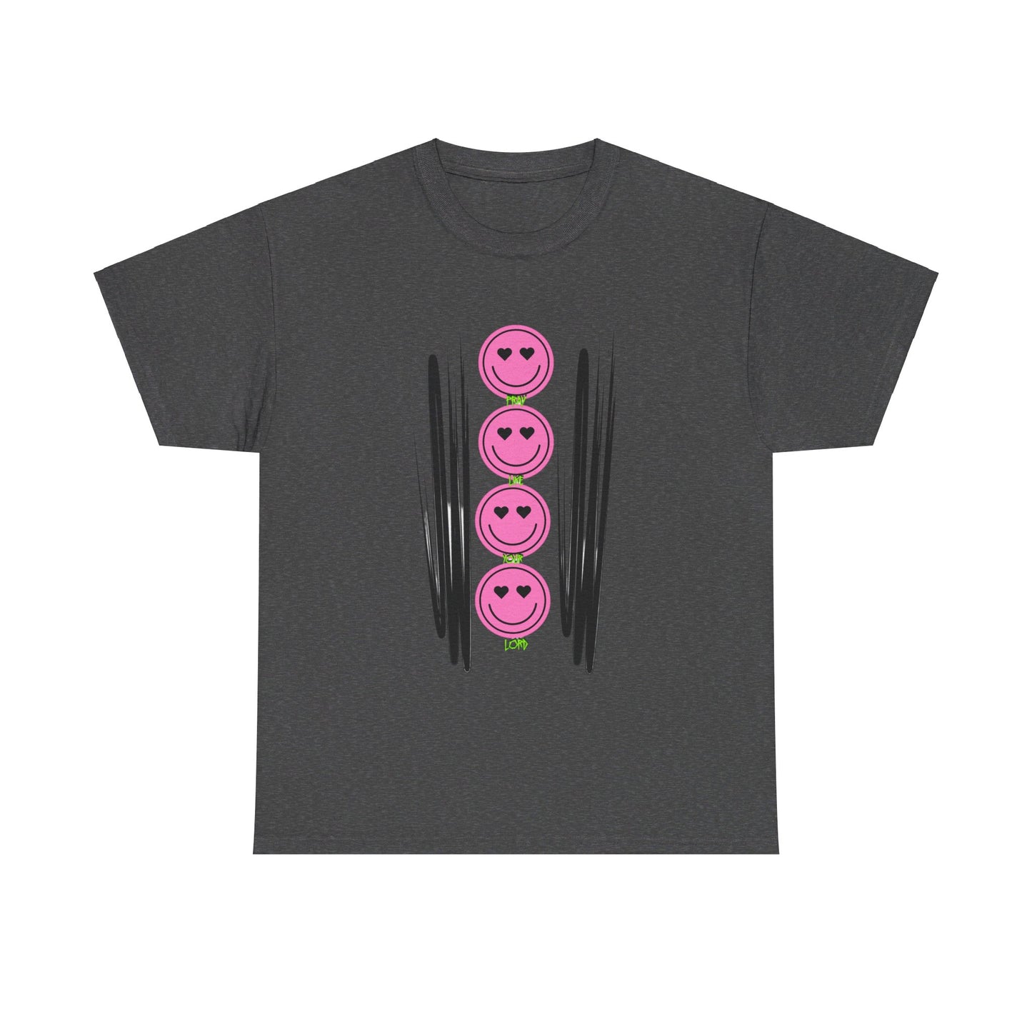 RCNSONS Unisex Heavy Cotton Smileys Tee