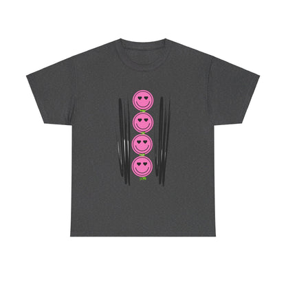 RCNSONS Unisex Heavy Cotton Smileys Tee