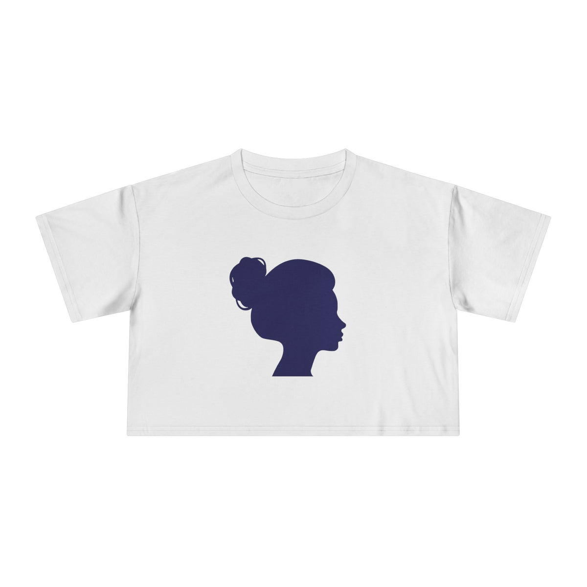 RCNSONS Women's Crop Silhouette Tee