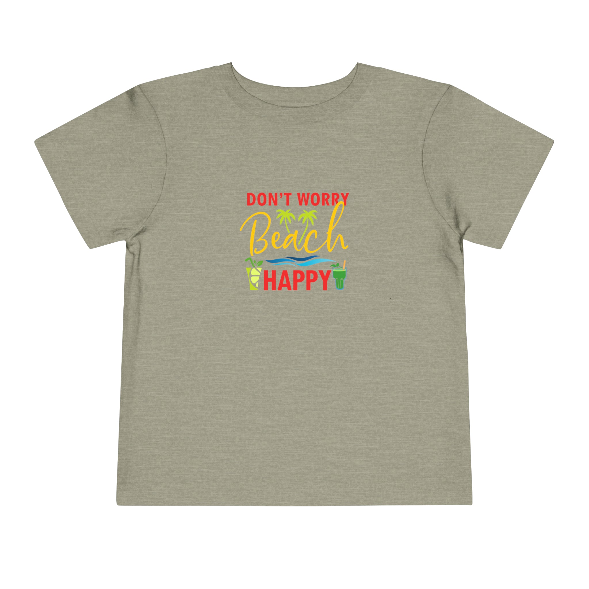 Don't Worry Beach Happy Toddler Tee