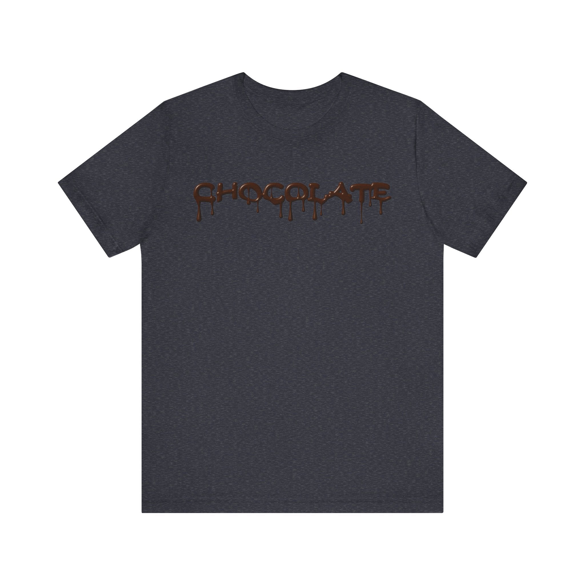 Unisex Jersey Short Sleeve Chocolate Tee