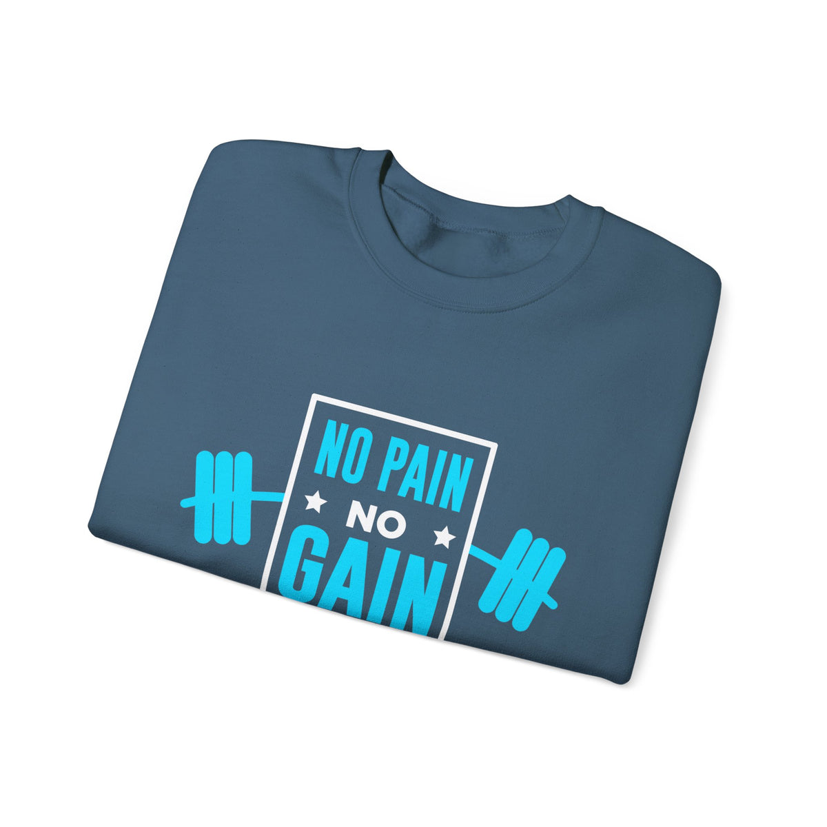 Pas de douleur pas de gain Sweat-shirt unisexe 