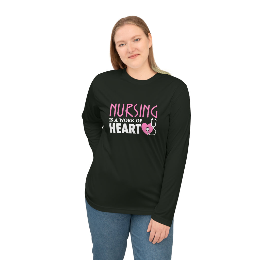 Nursing Is A Work Of Heart Long Sleeve