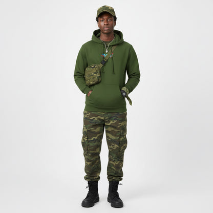 AMORX Unisex Hooded Sweatshirt - Cool and Edgy Love Typography Design Printify