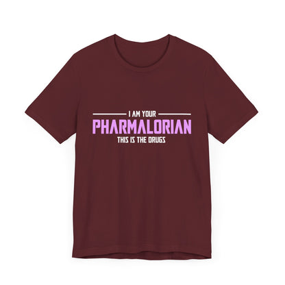 Je suis votre pharmacolorien, c’est le tee-shirt unisexe des médicaments 