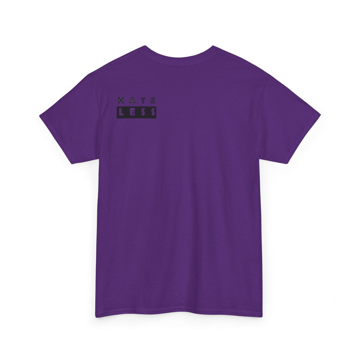 HATE LESS Unisex Heavy Cotton Tee - Comfortable Casual Wear
