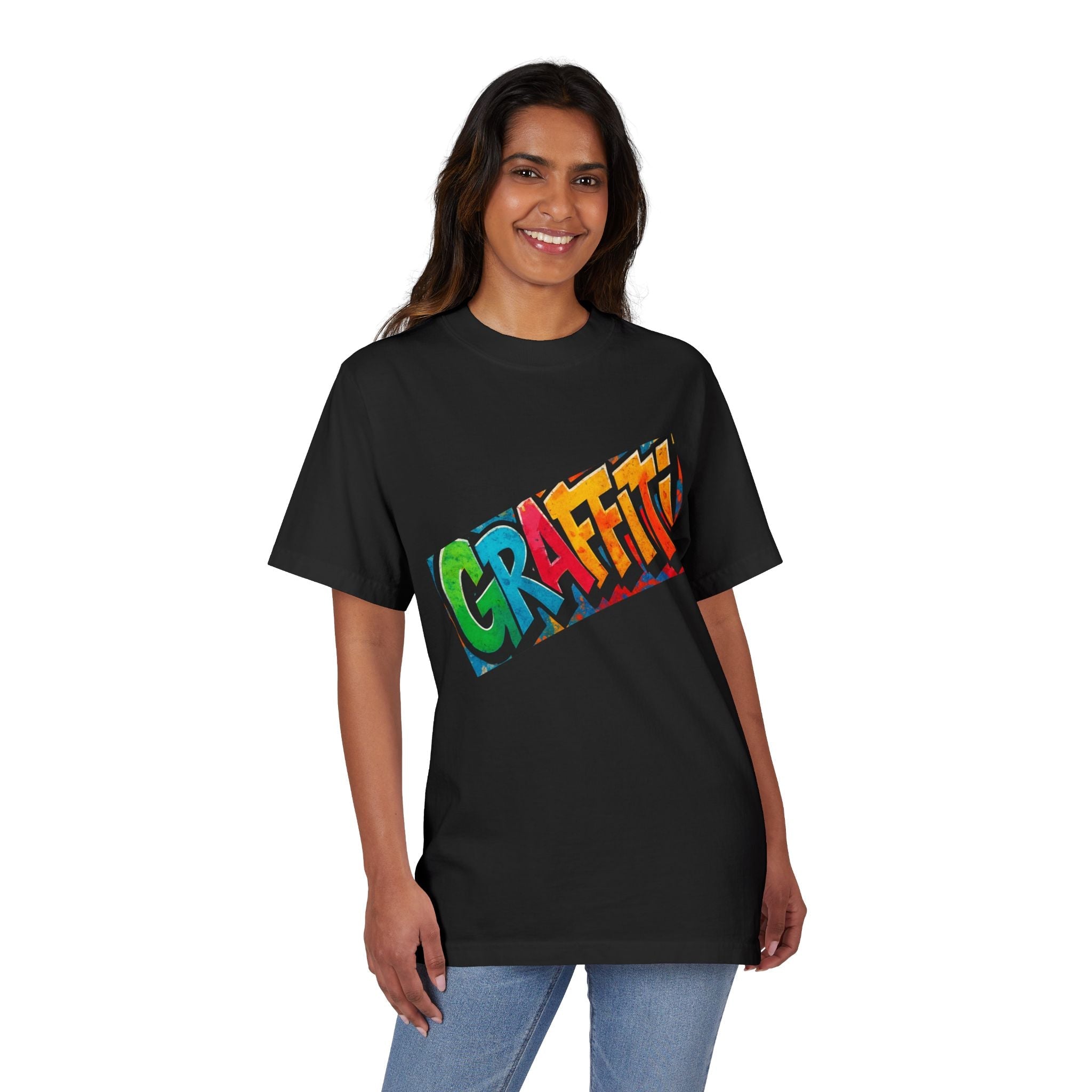 Graffiti Vibe Unisex T-Shirt, Urban Style Tee, Fashion Statement Shirt, Street Wear, Summer Casual Tee, Skateboard Apparel Printify