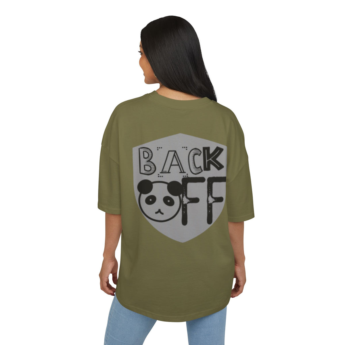 T-Shirt Back off Unisex Ultra Heavy Cotton Box Tee
