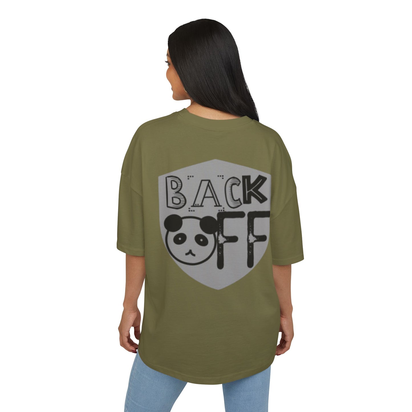 T-Shirt Back off Unisex Ultra Heavy Cotton Box Tee