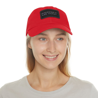 Dad Hat - Kommands The Lord Leather Patch Cap