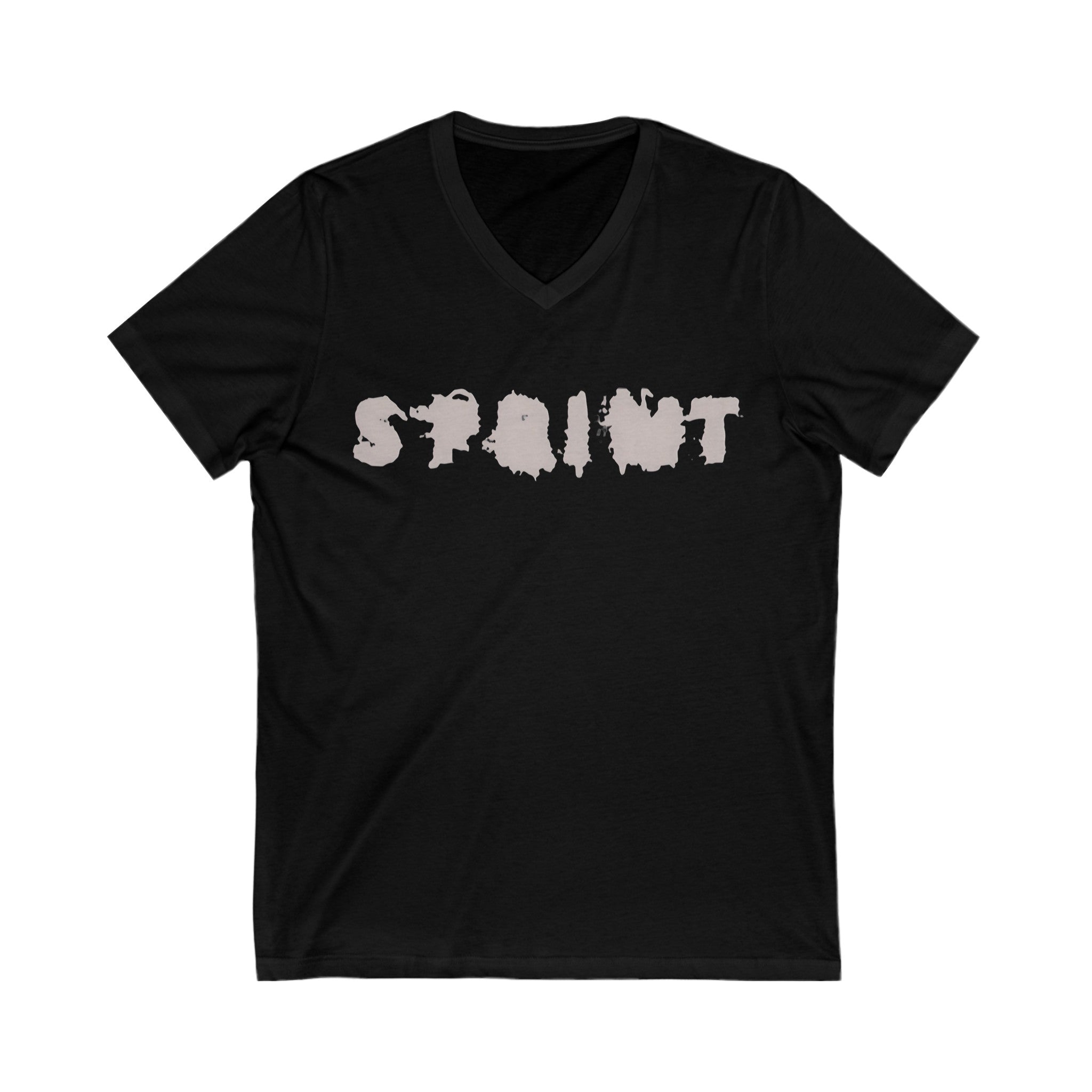 Unisex Jersey Short Sleeve V-Neck Tee