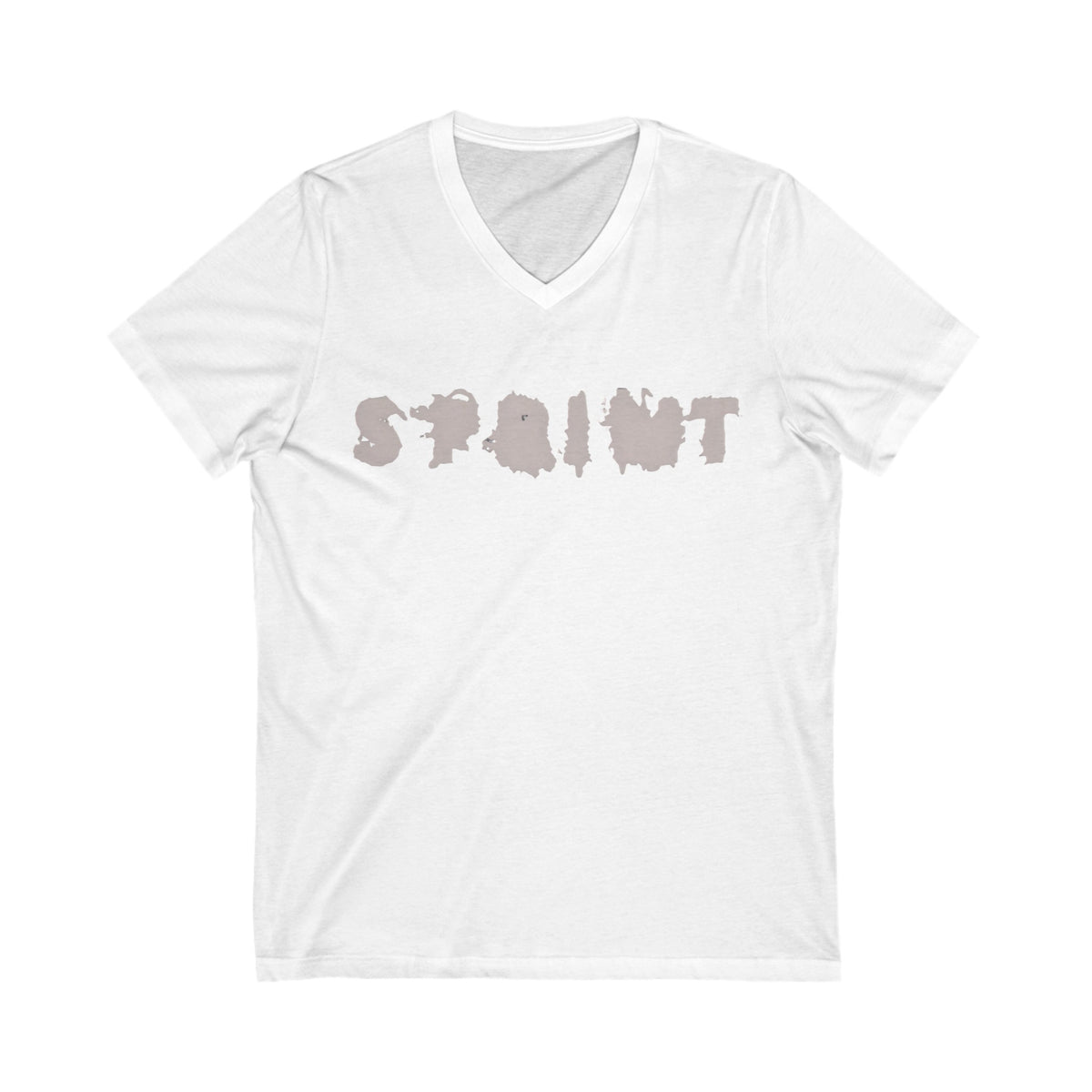 Unisex Jersey Short Sleeve V-Neck Tee