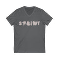 Unisex Jersey Short Sleeve V-Neck Tee