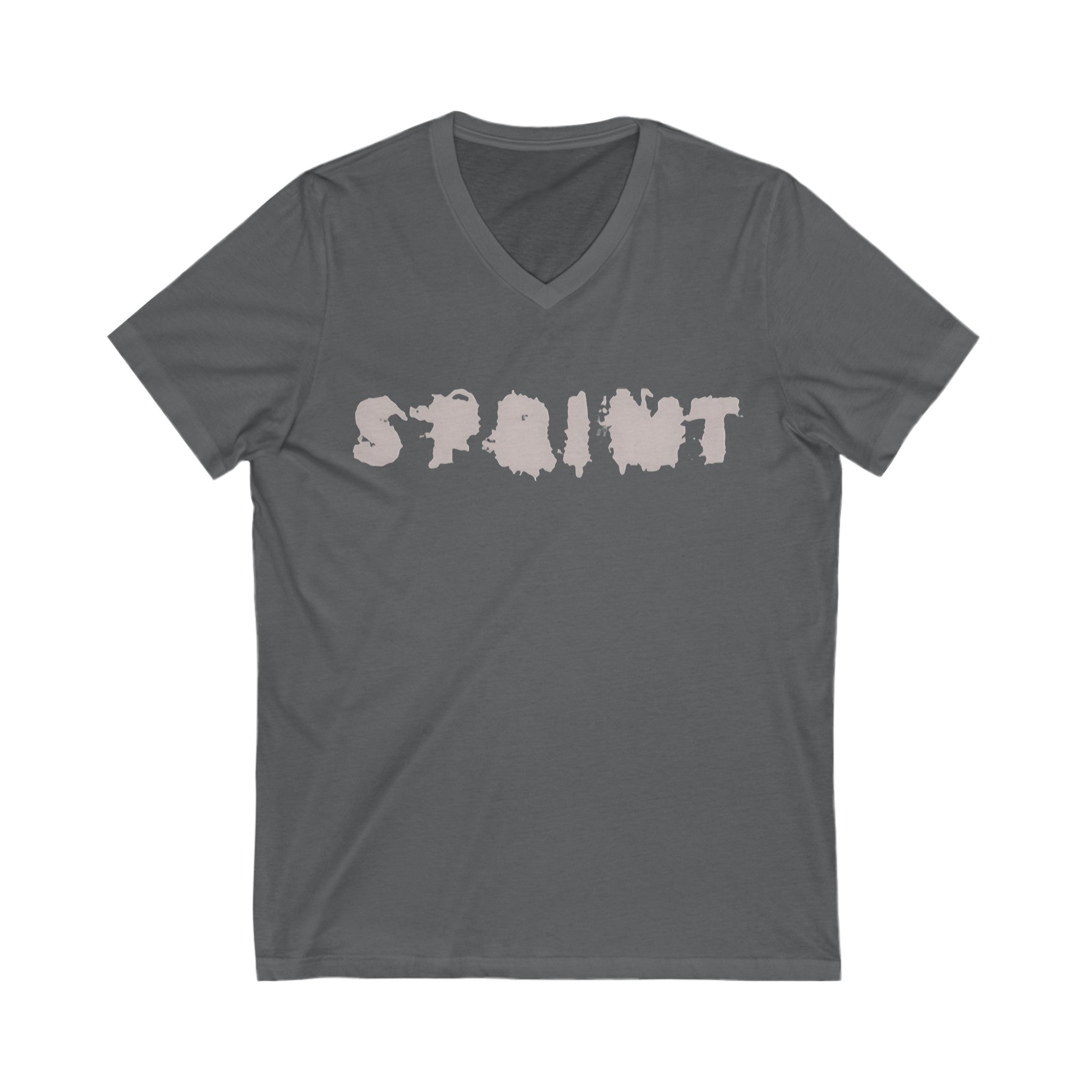 Unisex Jersey Short Sleeve V-Neck Tee