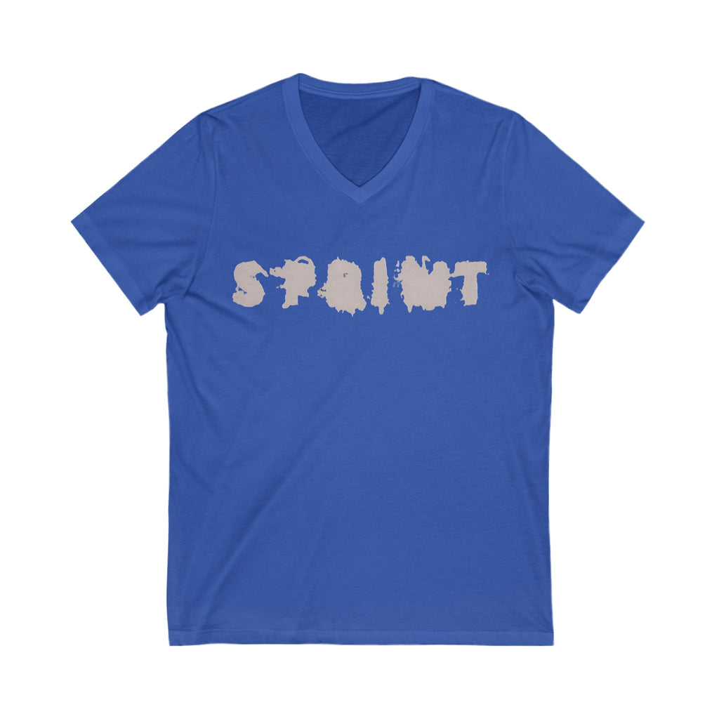 Unisex Jersey Short Sleeve V-Neck Tee